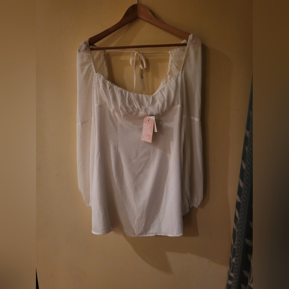 Tiger Mist Portland Dress - L - White - Picture 4 of 6